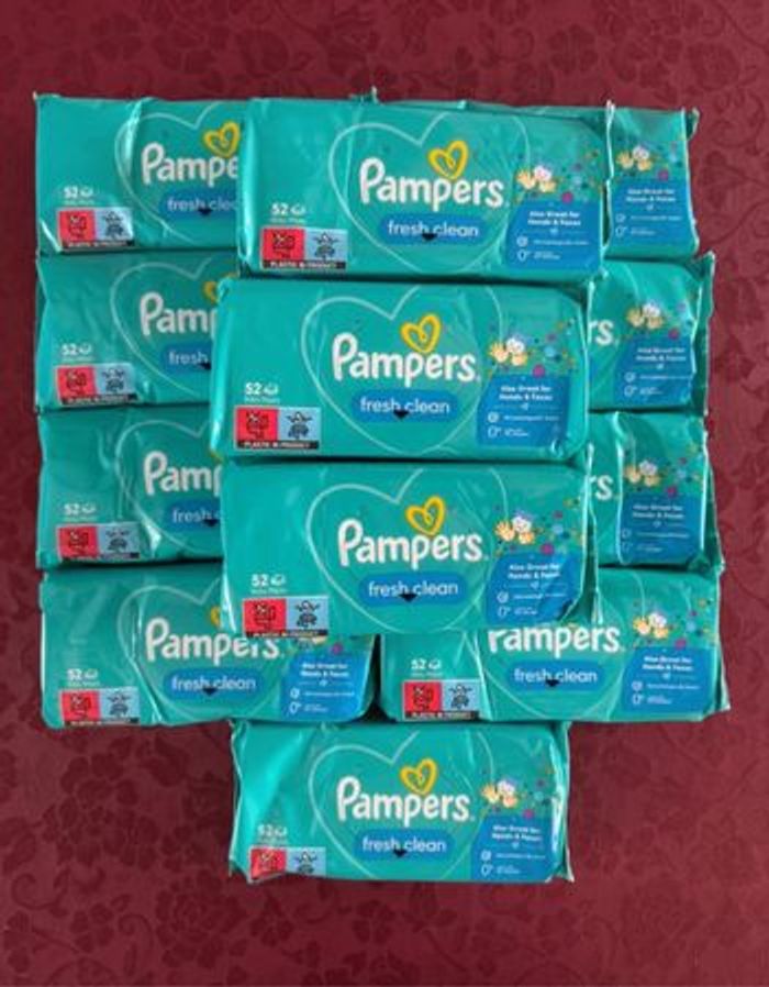 Lingettes Pampers Fresh Clean - photo numéro 2