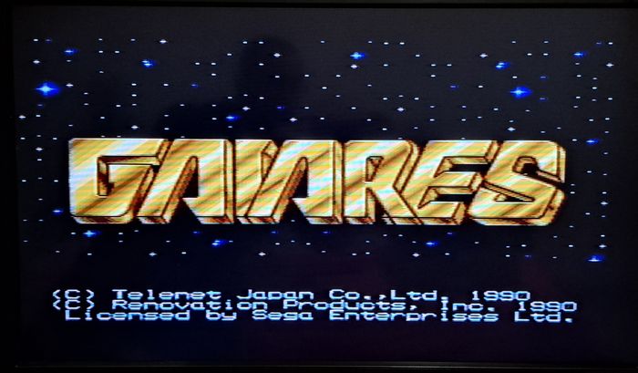 Gaiares Sega Megadrive MD jap - photo numéro 5