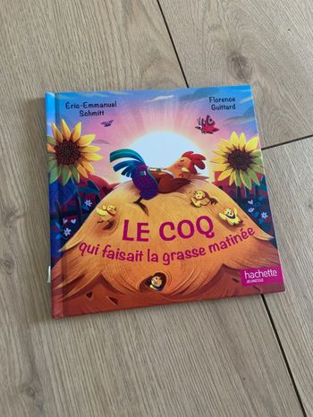 Livre le coq qui faisait la grasse matinée