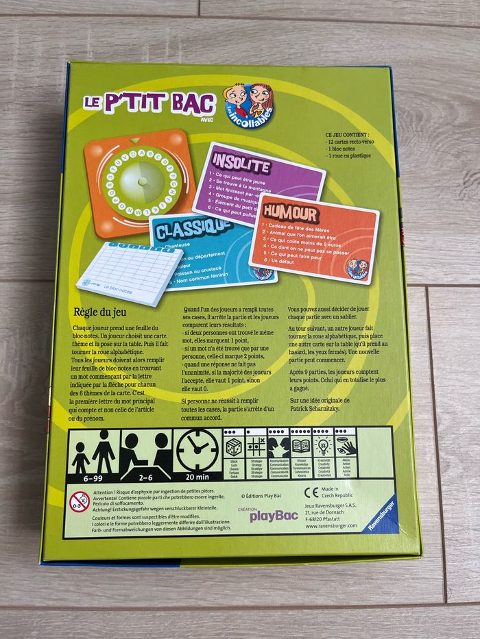 Jeu le P’tit bac - photo numéro 3