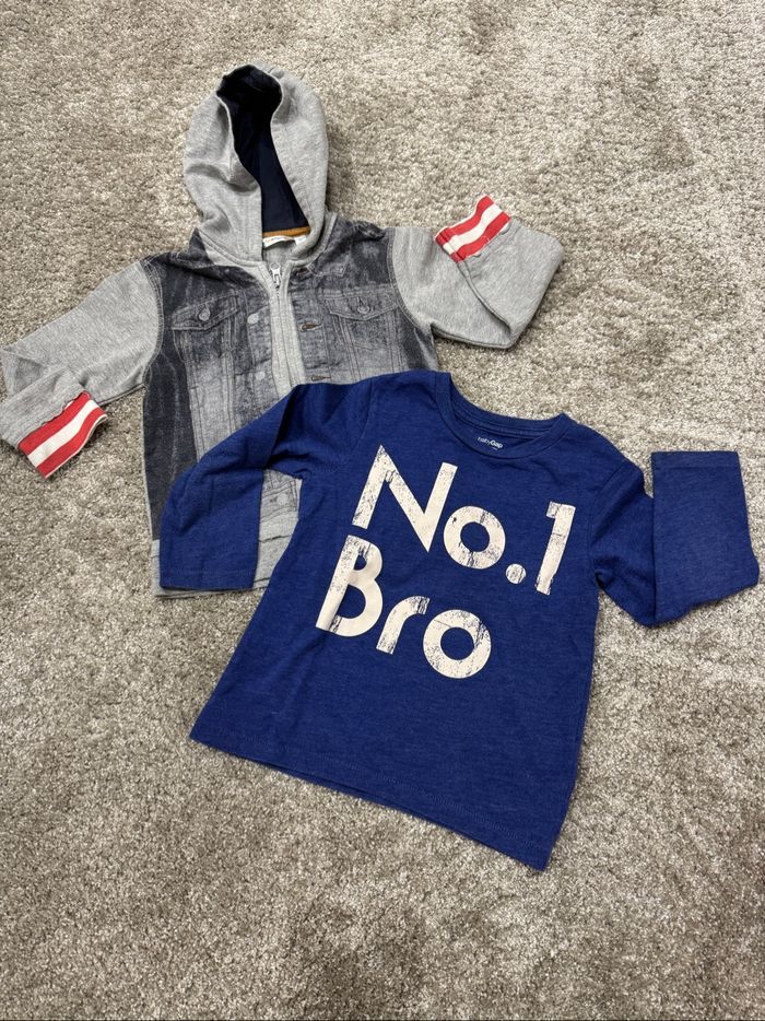 Lot comprenant un gilet et un tee-shirt à manches longues