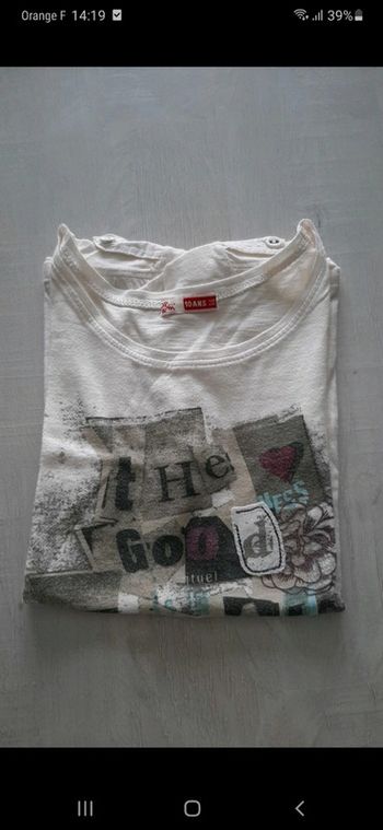 T-shirt DPAM 10 ans