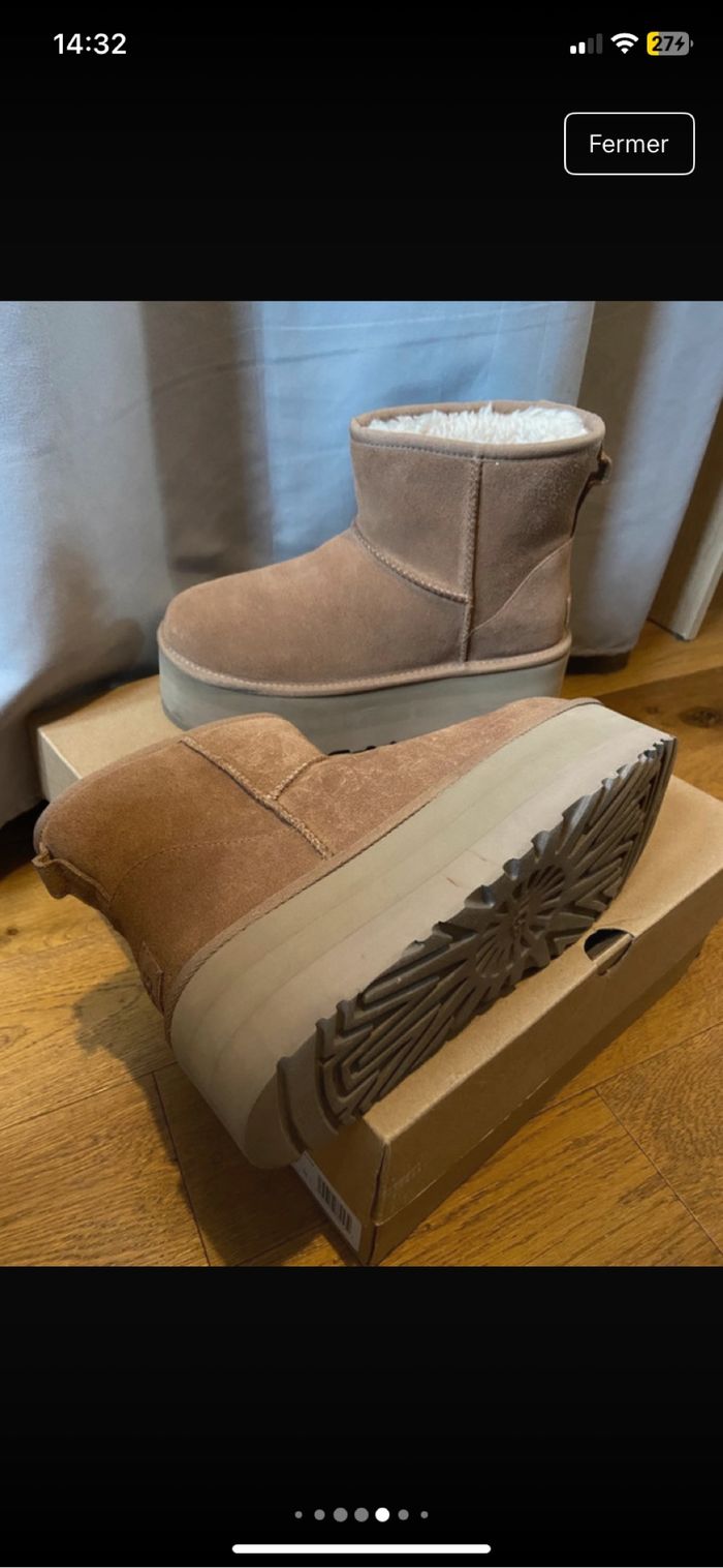 Uggs mini camel - photo numéro 5