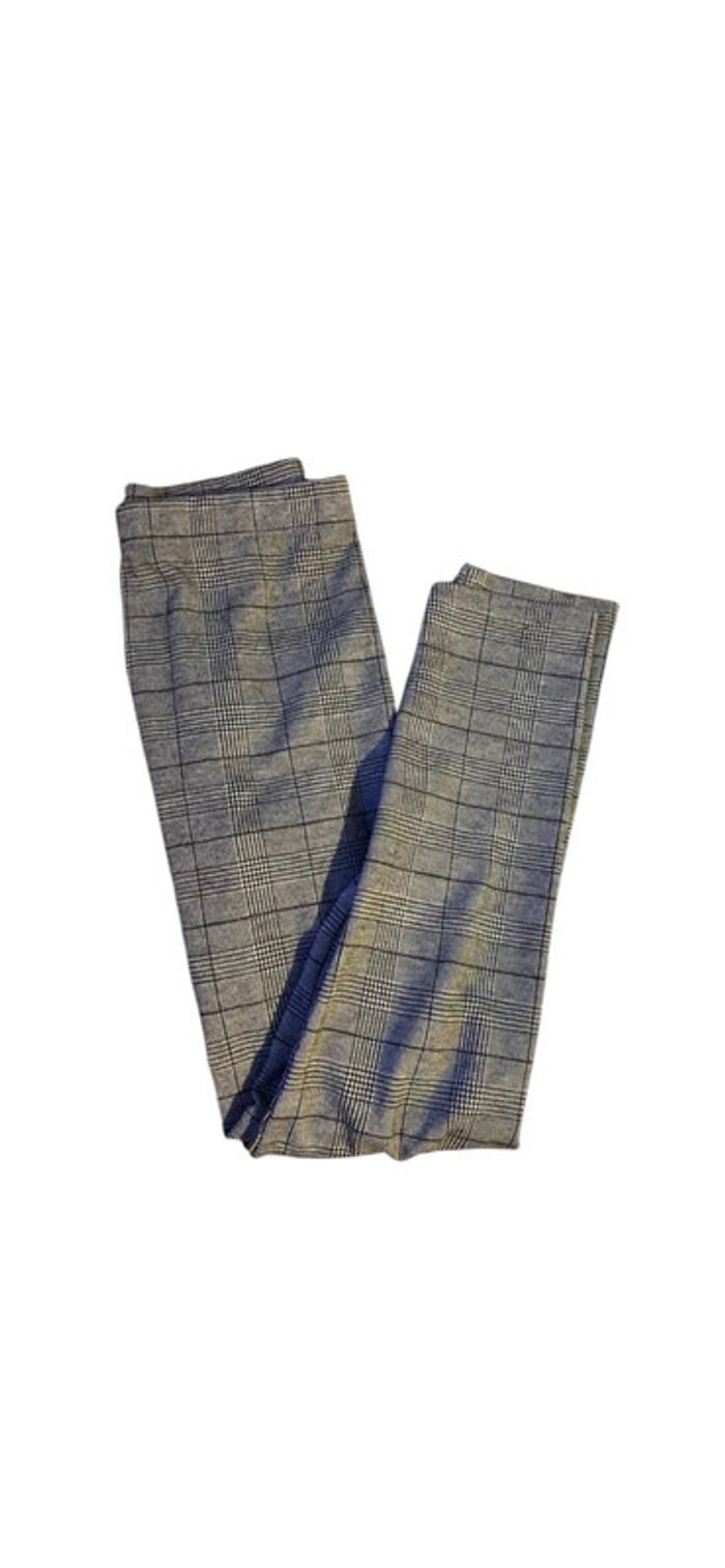 Pantalon jegging carreaux