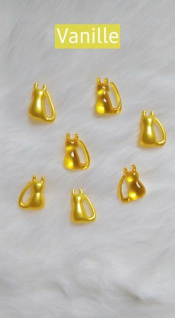 Perles de bain vanille
