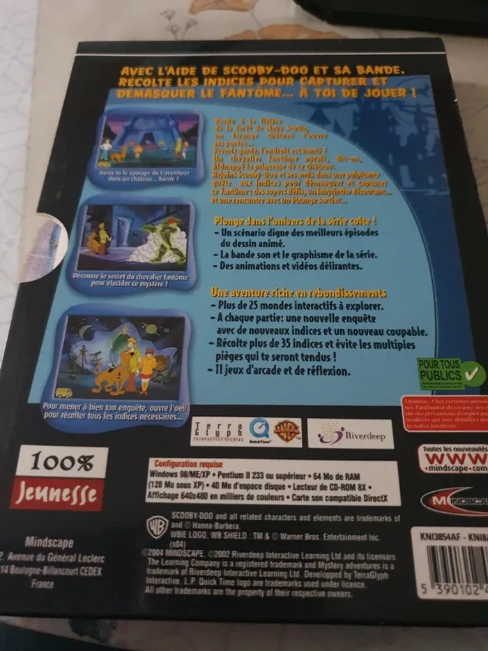 Jeu de PC Scooby doo - photo numéro 3