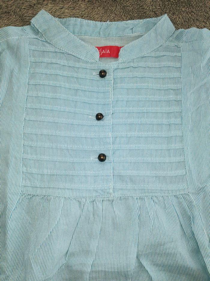 Blouse chemise fille 5 ans - photo numéro 4