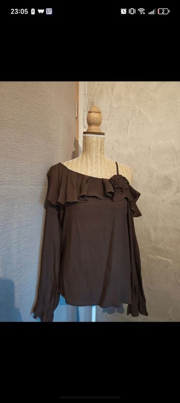 Haut marron Unika taille 36 / 38