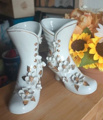 Bibelots | Vases - Lot de 2 Bottes en Porcelaine 🌻🍂