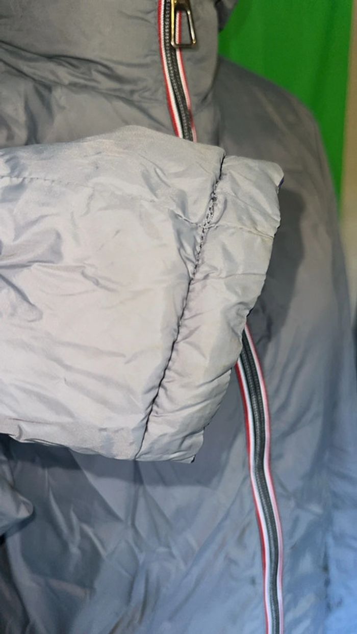 Blouson mixte réversible bleu marine et gris. Taille S. - photo numéro 7