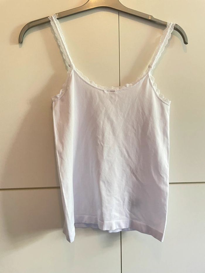 Débardeur blanc en polyamide L/XL - photo numéro 2