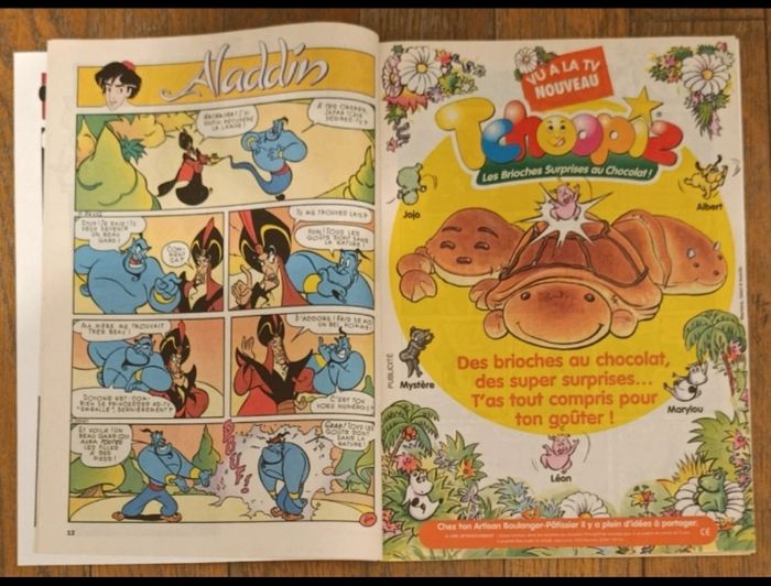 Ancien journal de mickey 

N°2317
Novembre 1996
Avec 4 fiches

+ cadeau : Poster jeu Aladdin 
(⚠️ Le poster est détaché du magazine)

Légères traces d'usure mais bon état 

Cf photos 

Ce magazine comprend les pages suivantes :

- bd Aladdin 
- artic - photo numéro 3