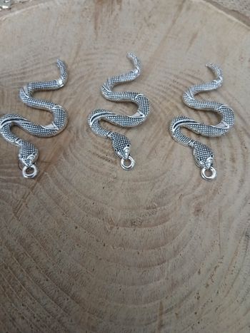 Lot de 6 pendentif serpent