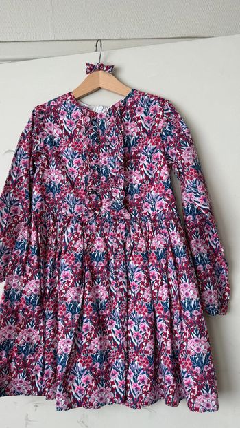 Robe liberty jacadi et barrette