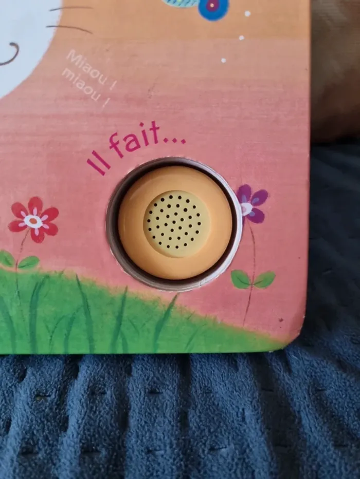 Livre sonore "c est mon chaton" - photo numéro 2