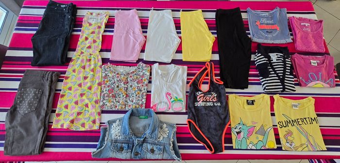 Lot vêtements fille 8-9 ans