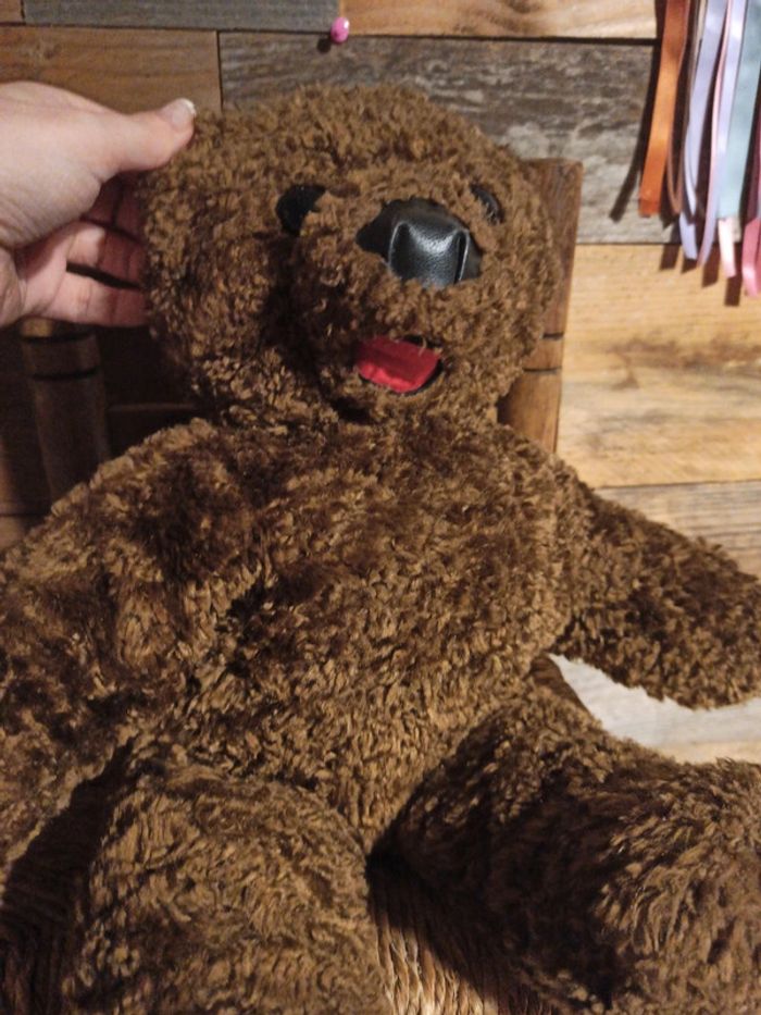 Peluche ours Nounours bonne nuit les petits tbe - photo numéro 4