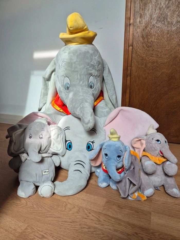 Lot peluches Dumbo
