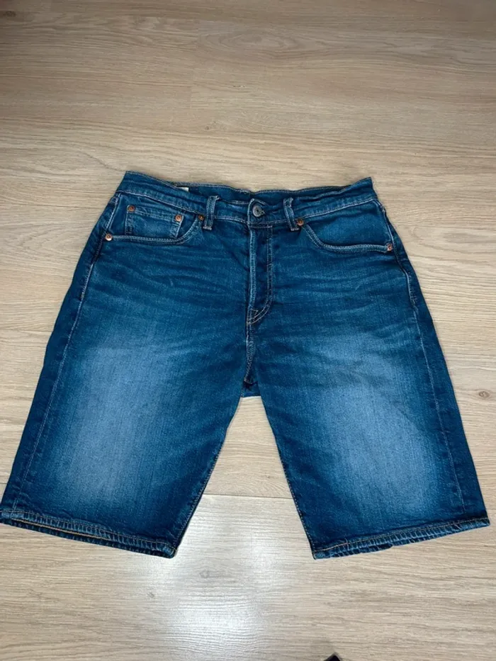 Short Levi’s 501 – W29 – denim bleu – coupe iconique - photo numéro 2