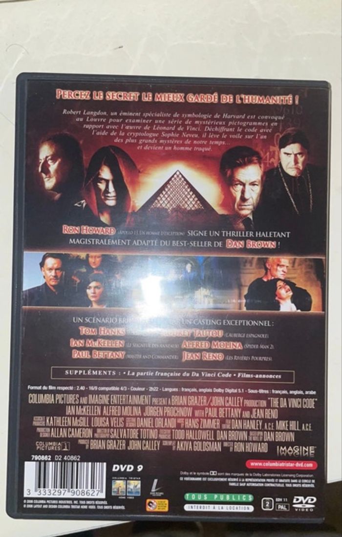 DVD Da Vinci Code - photo numéro 2
