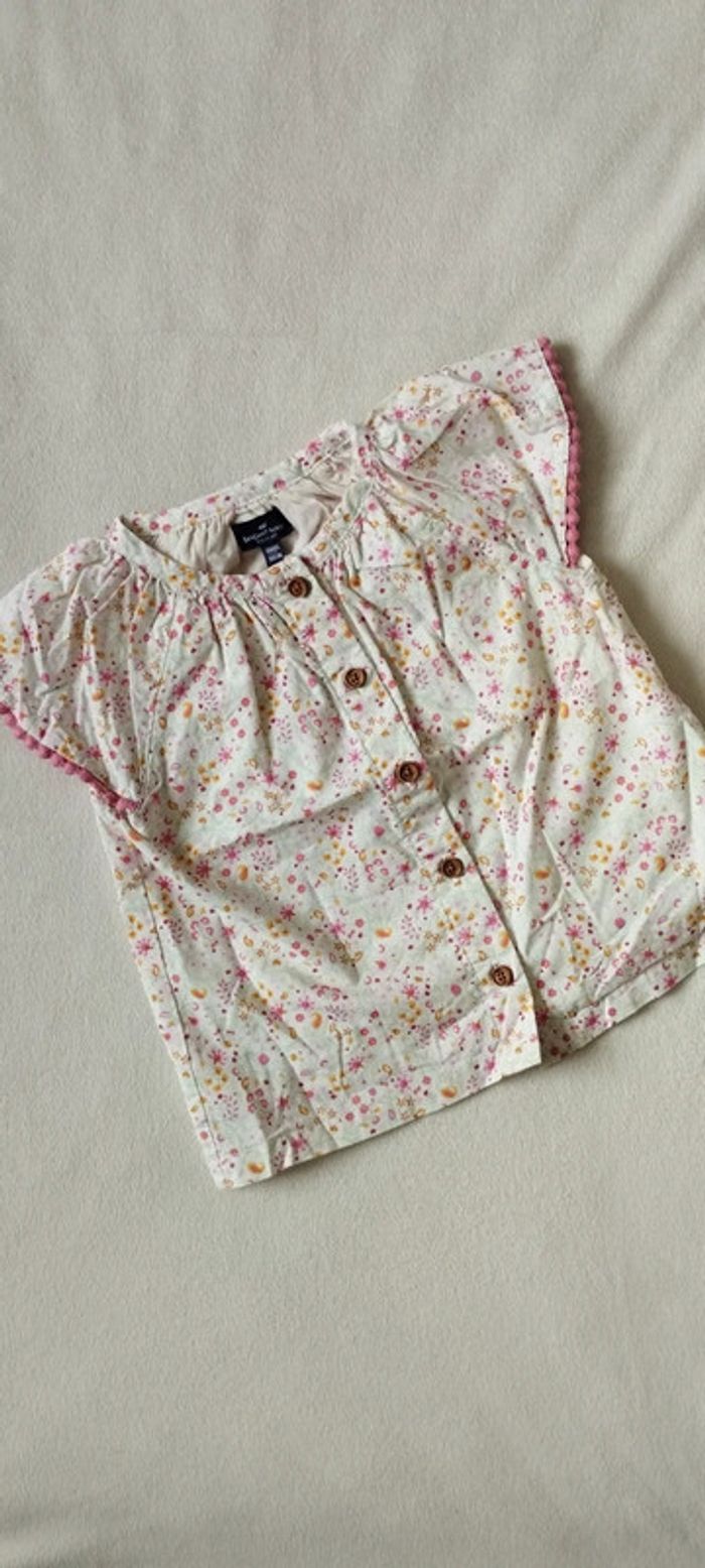 Chemise fleurie 18 MOIS