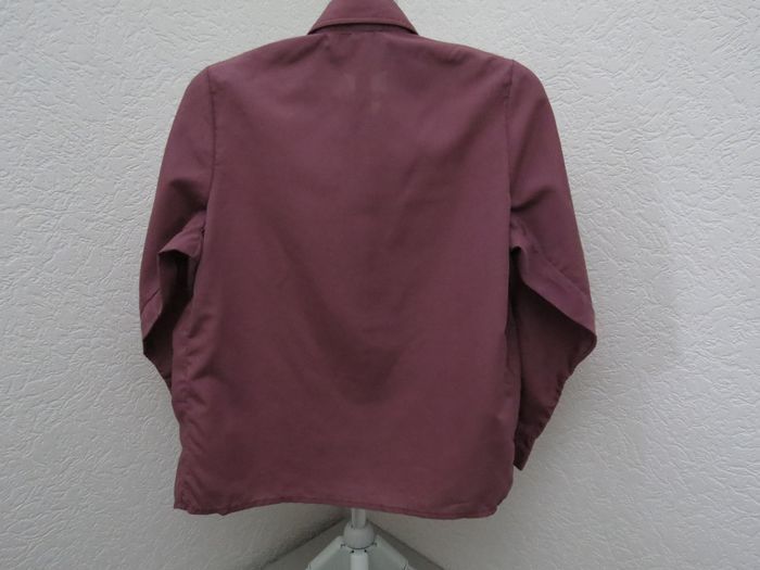 chemise vintage bordeaux js paris made in France🌸 - photo numéro 6