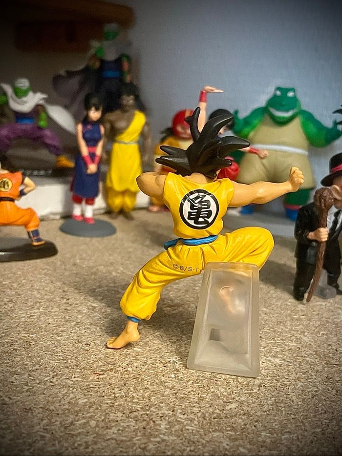 Figurine dragon ball gashapon hg Goku - photo numéro 2