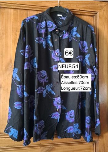 Chemise NEUVE pour femme taille 54