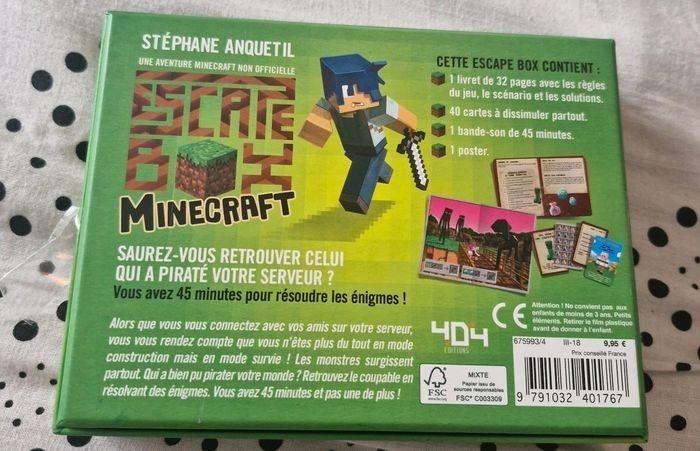 Jeux société  minecraft - photo numéro 3