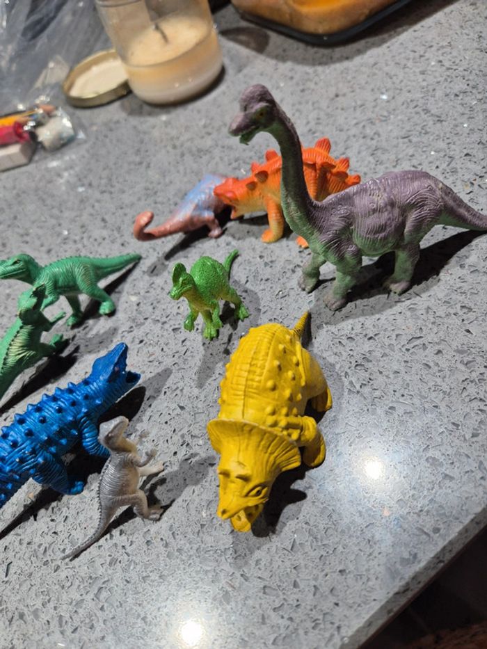 Lot 10 mini dino - photo numéro 2