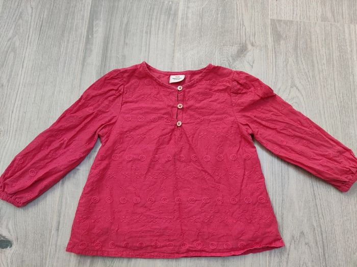Blouse fushia 3 ans