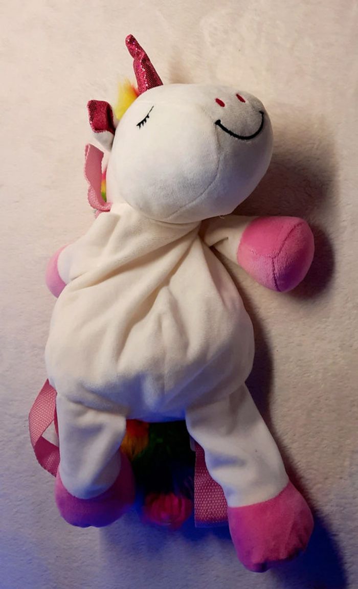 Peluche Sac à dos Licorne flying tiger - photo numéro 6