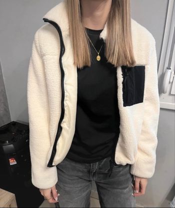 Veste effet bouclette