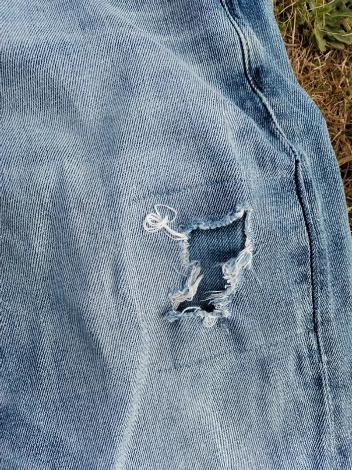 Jean Teddy Smith bleu used Marlon fit taille 40 W31 L34 - photo numéro 5