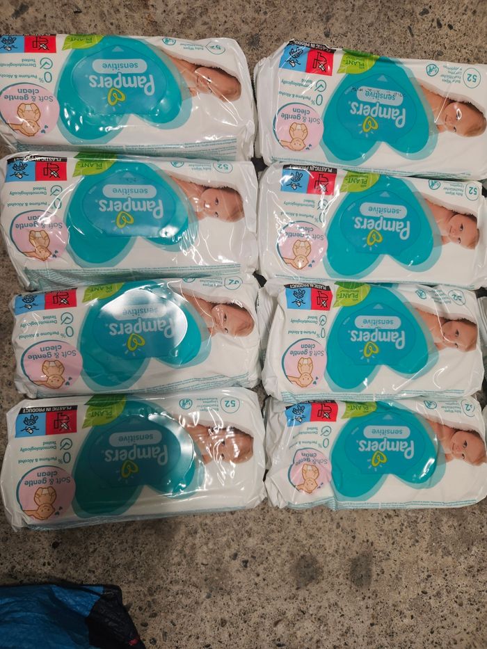 416 lingettes pampers