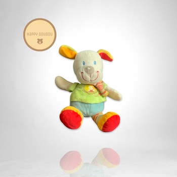 Peluche Chien blanc Nicotoy A901