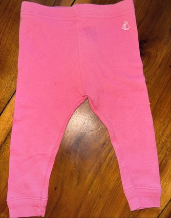 Legging rose Petit bateau 6M