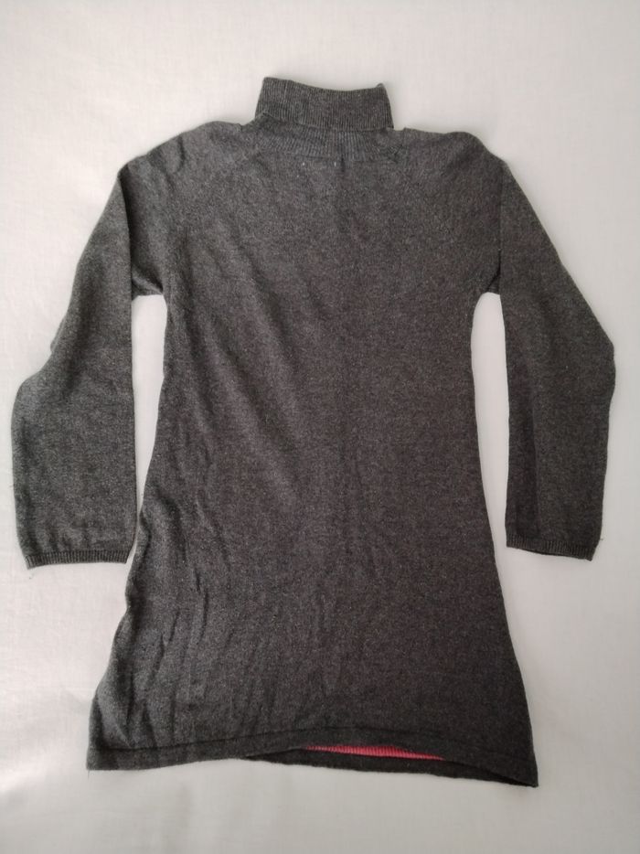 Robe automne/hiver Flament rose DPAM 8 ans - photo numéro 2