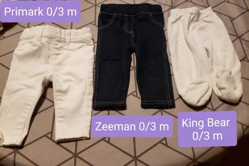 lot de 3 jeggings 3 mois