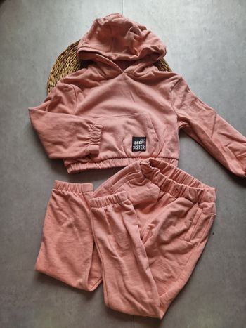 Ensemble de jogging corail
