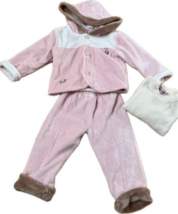 Ensemble 3 pièces hiver fille