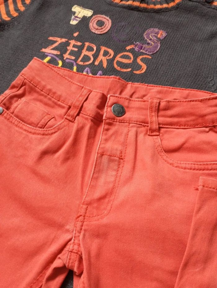 Ensemble jeans et pull 7/ 8 ans 🍀 Orchestra 🍀 très bon état - photo numéro 13