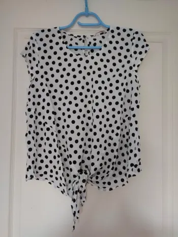 Blouse a pois