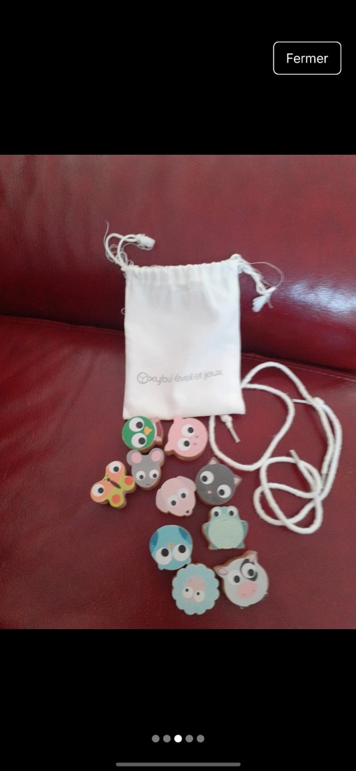 Perles en bois - photo numéro 3