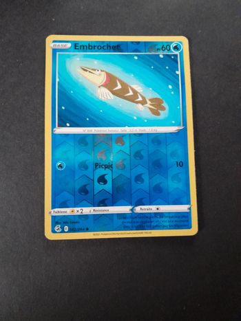 Carte Pokémon Embrochet Reverse 82/264