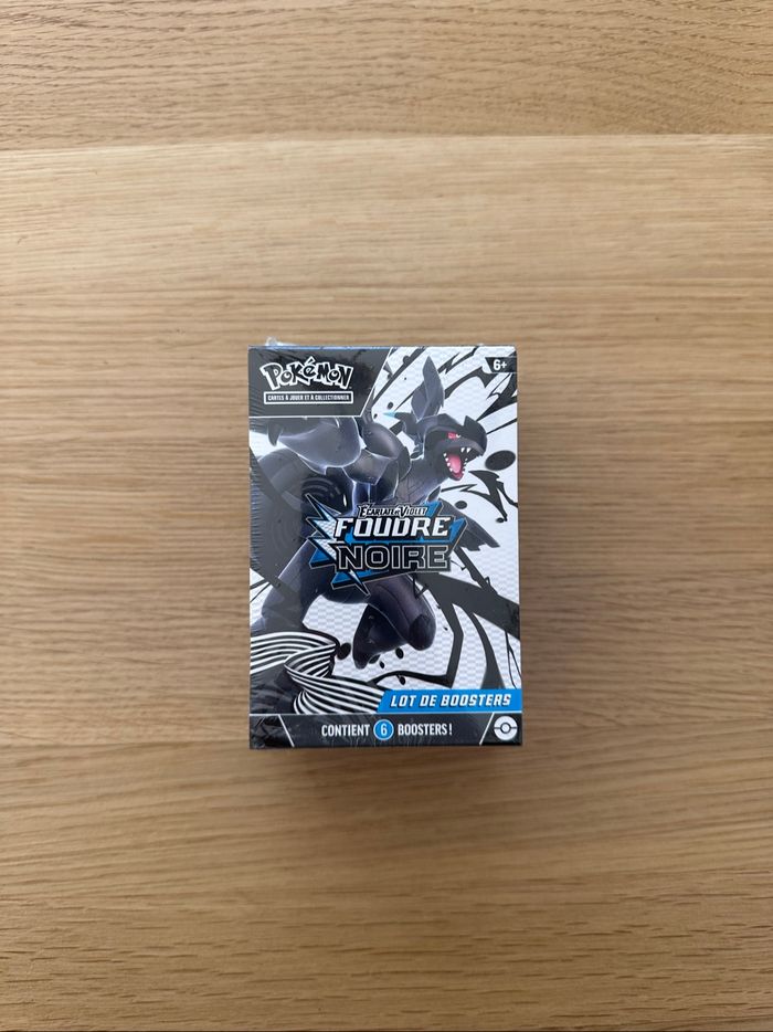 Bundle 6 Boosters Foudre Noire EV10.5 Neuf