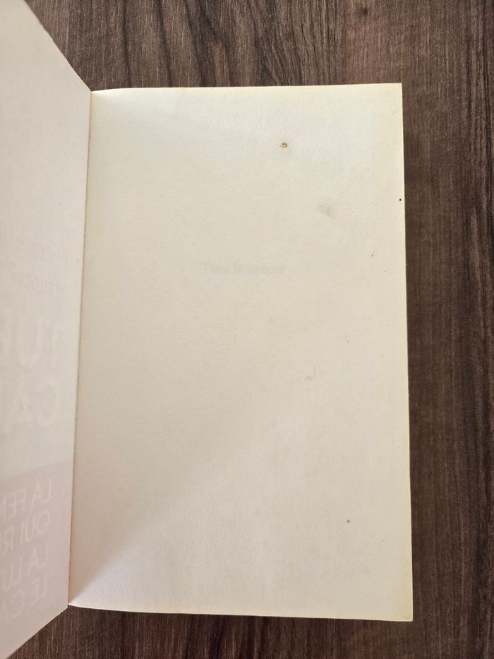 Livre "Tuer le Cancer". - photo numéro 3
