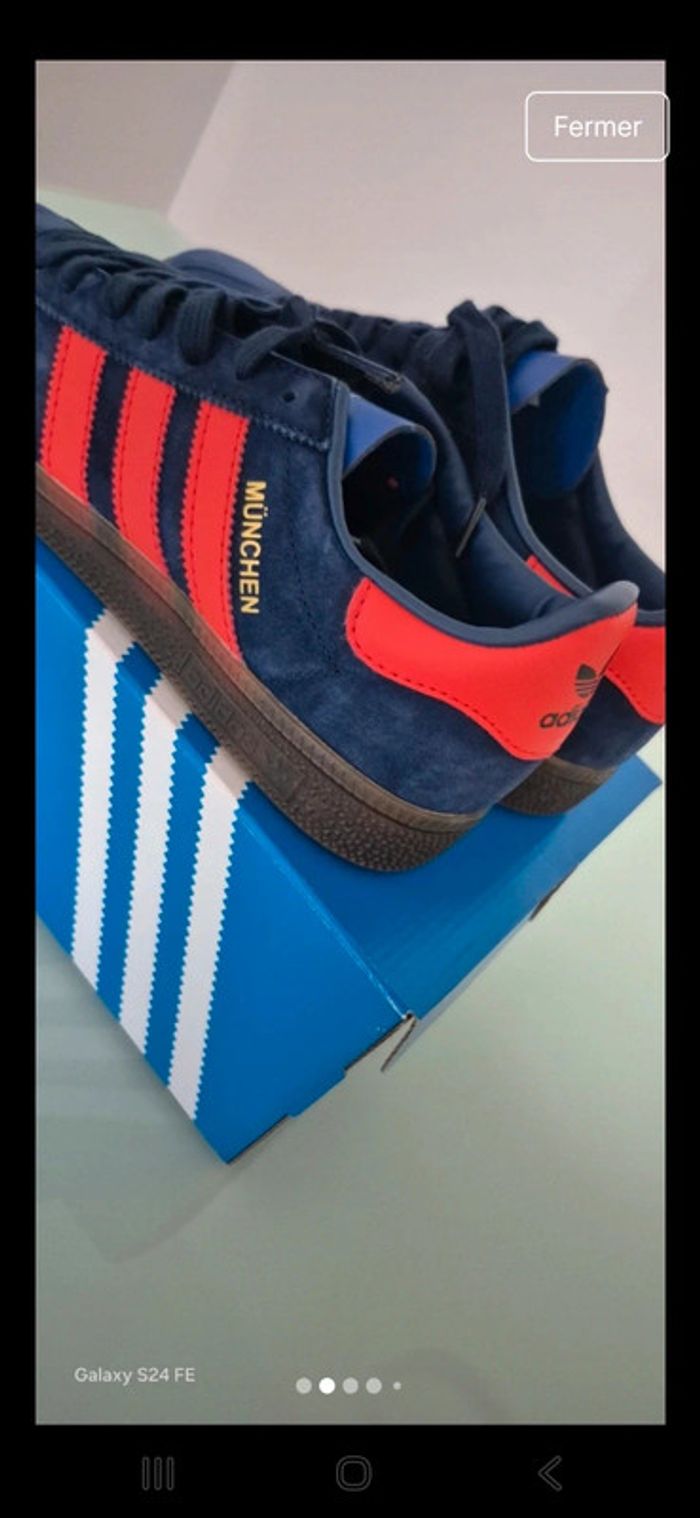 Basket adidas münchen femme - photo numéro 2