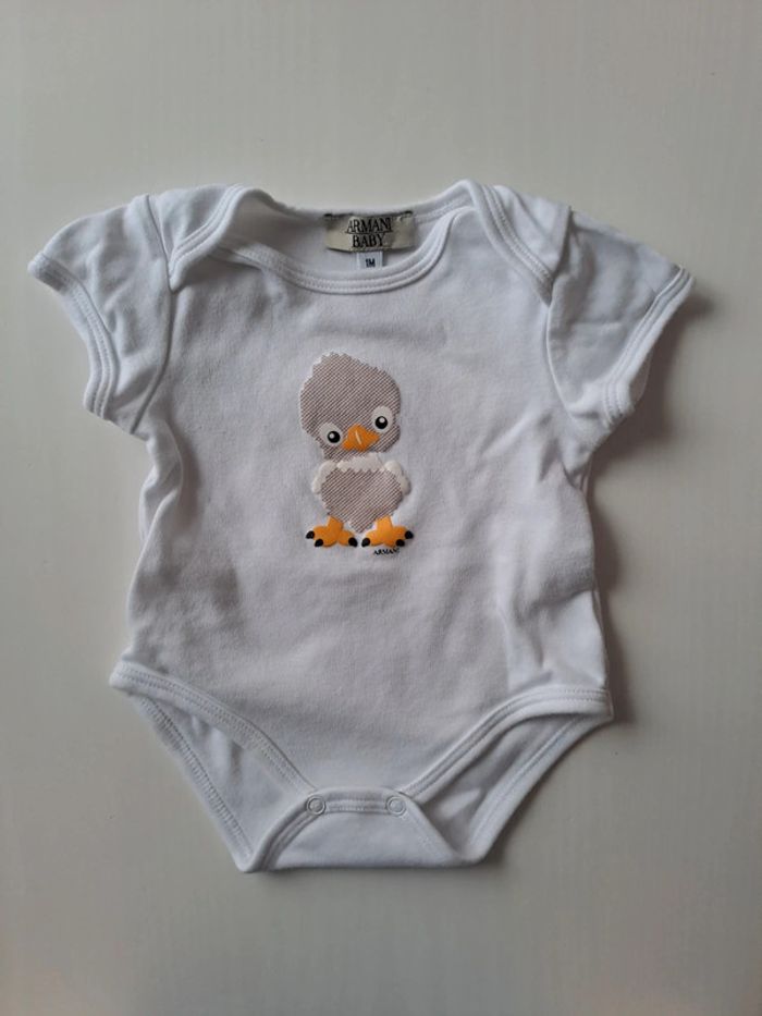 Lot de 3 bodies bébé fille taille naissance - photo numéro 3