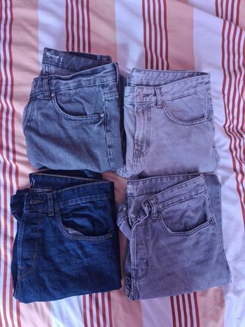 Lot 4 jeans regular homme
